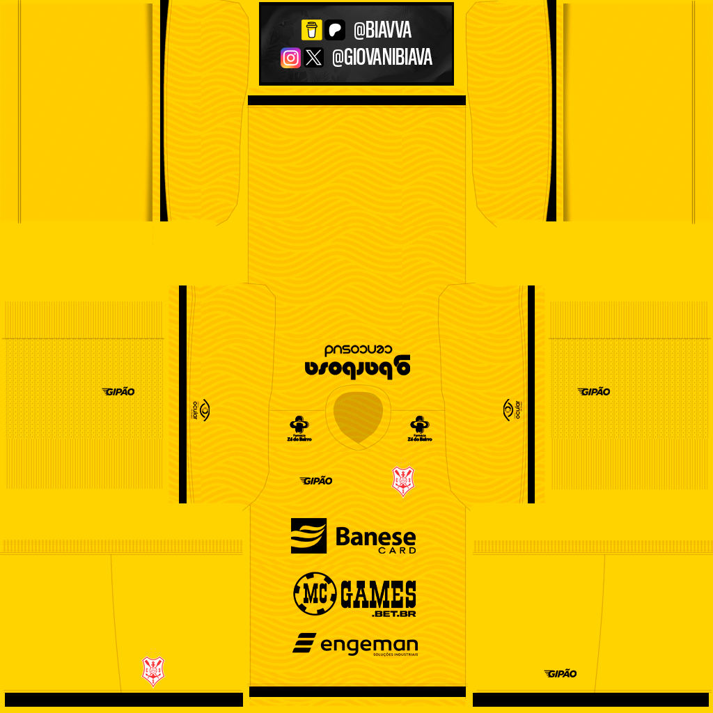 Equipación Visitante Portero del Sergipe