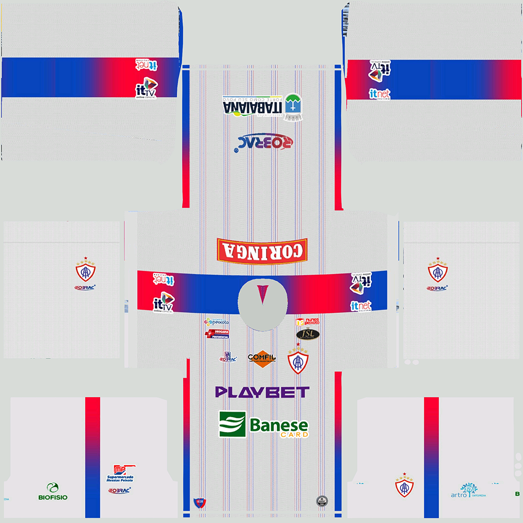 Itabaiana Away 3D kit