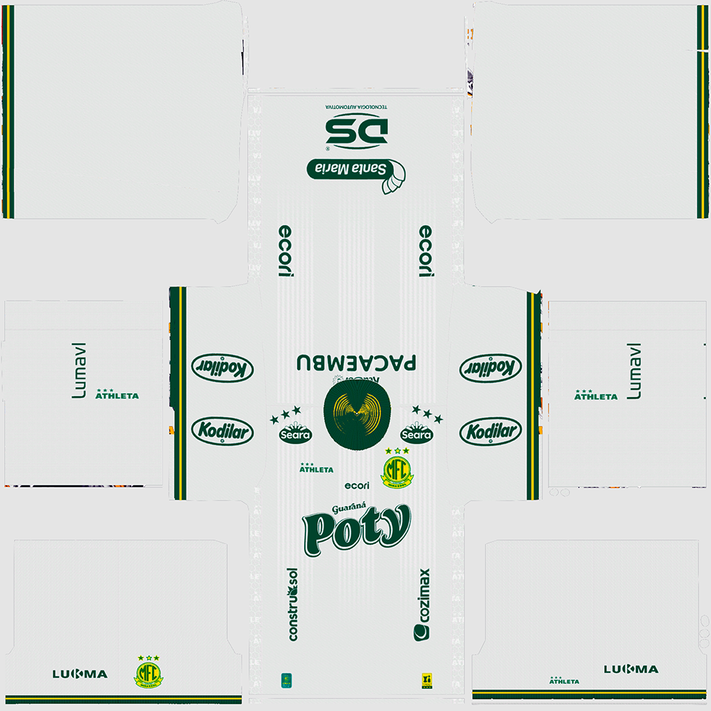 Mirassol Away 3D kit