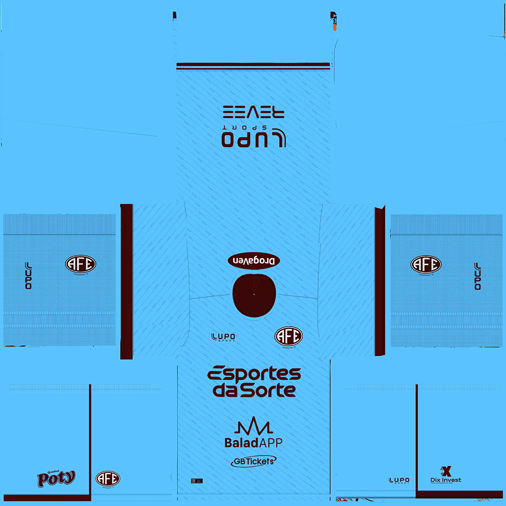 Maillot Domicile GK Ferroviária