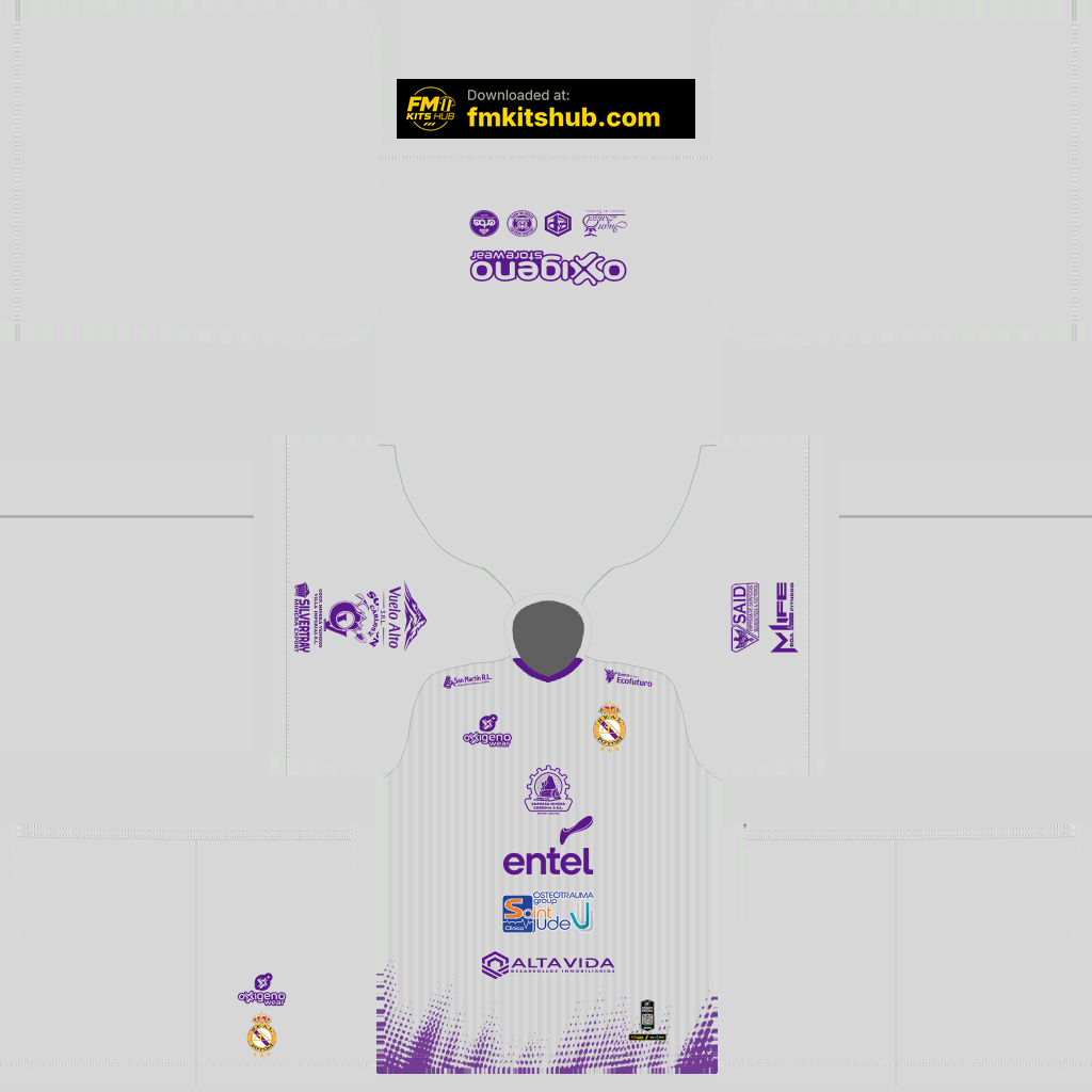 Real Potosí Away 3D kit