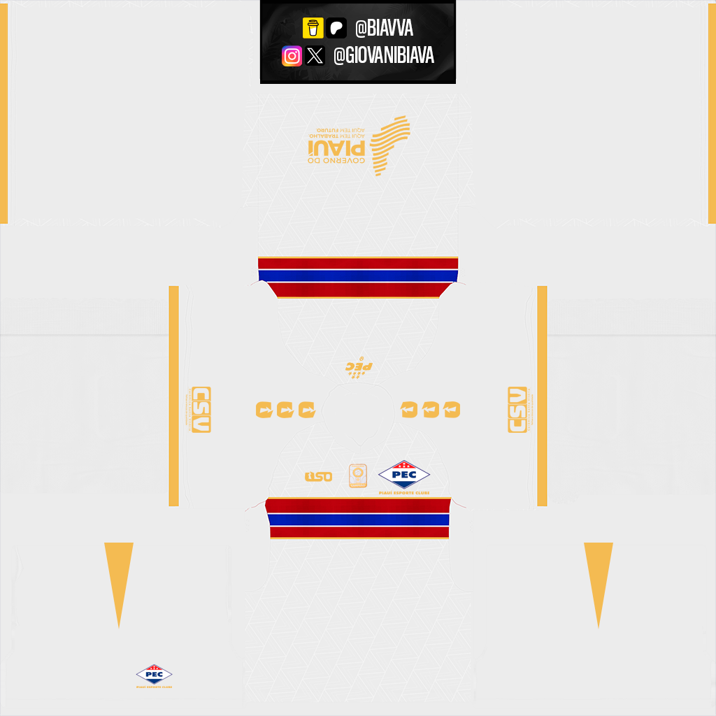Maillot Extérieur 3D Piauí