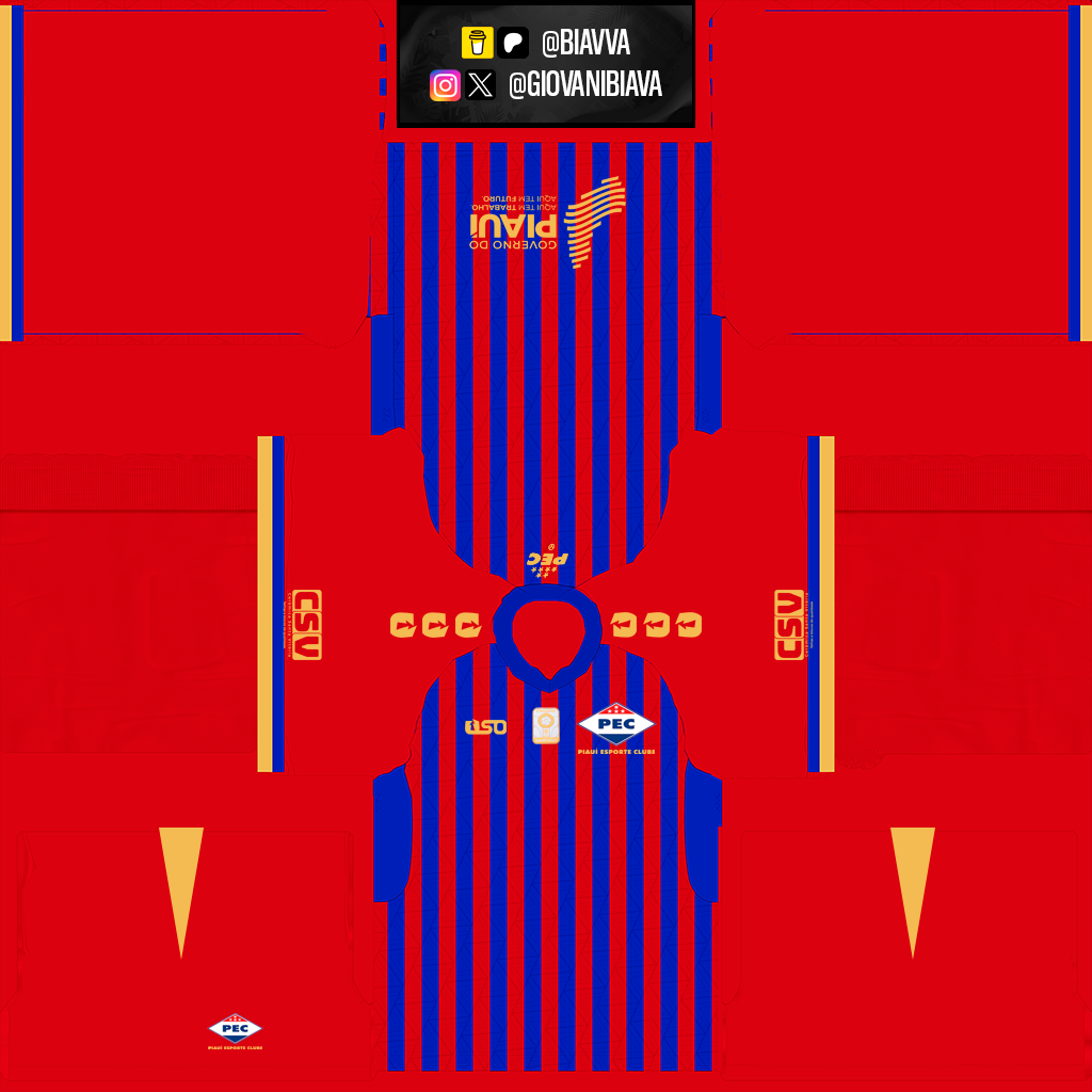 Maillot Troisième 3D Piauí
