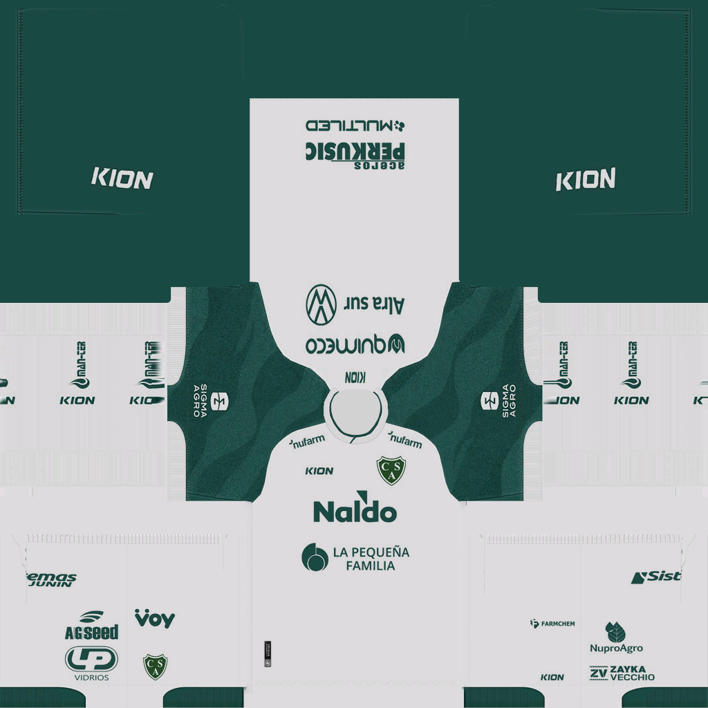 Equipación Visitante 3D del Sarmiento