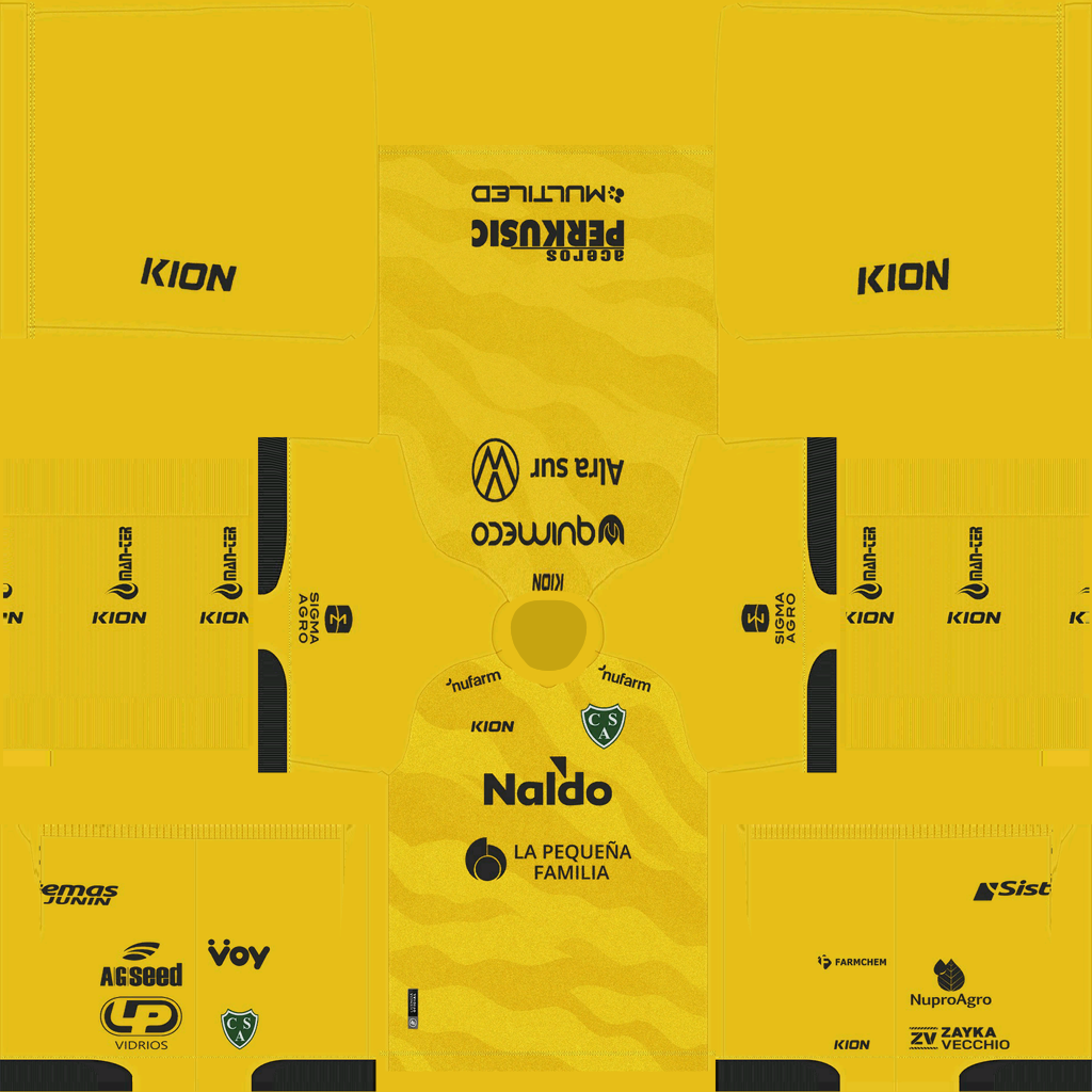 Equipación Visitante Portero del Sarmiento