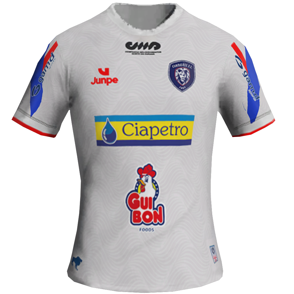 Equipación Visitante 2D del Cianorte