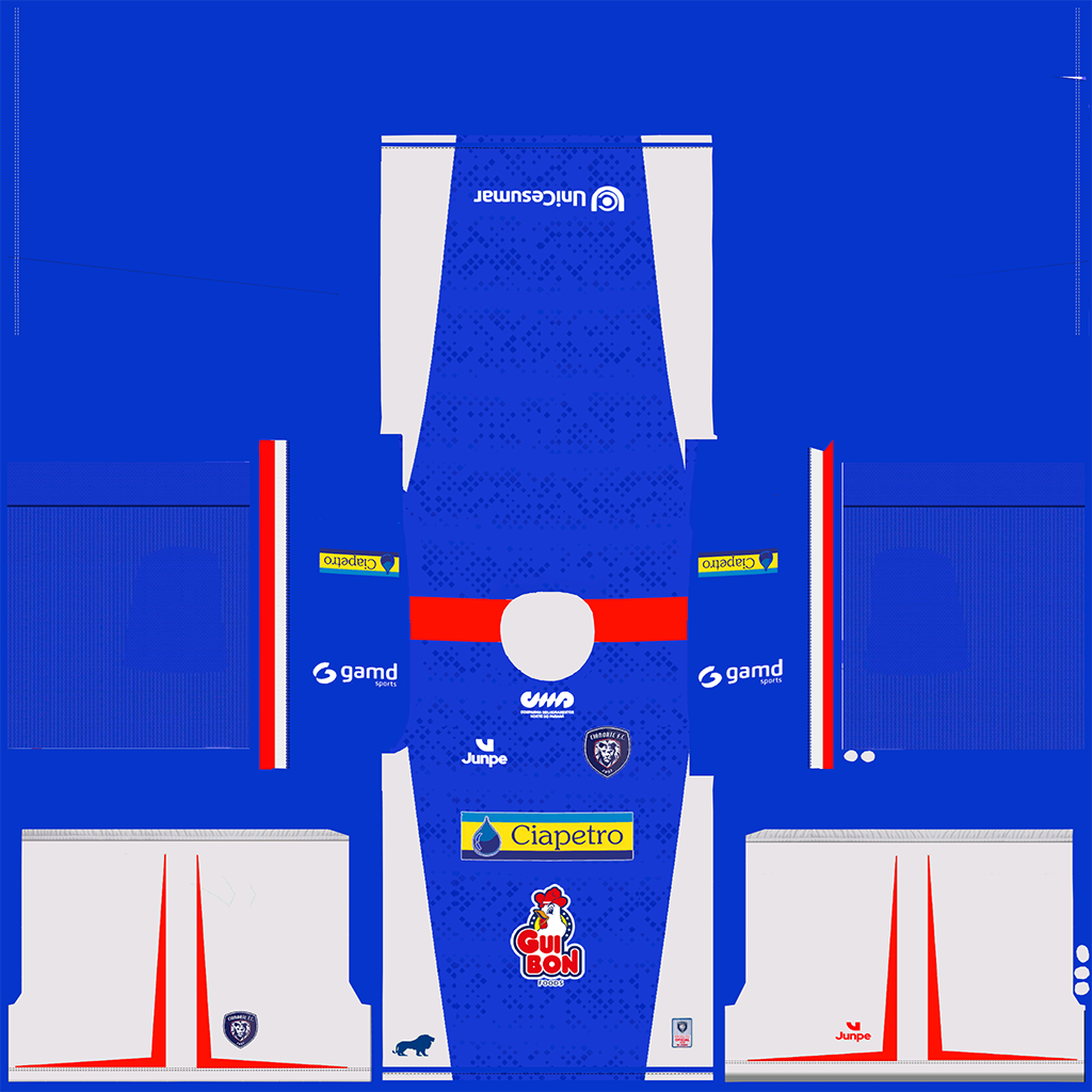 Equipación Local 3D del Cianorte