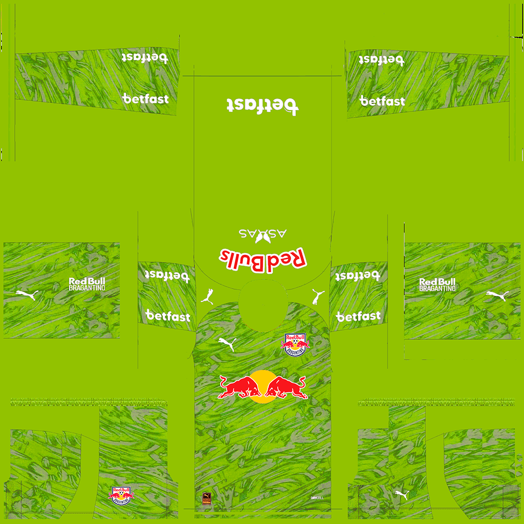 Equipación Visitante Portero del Bragantino