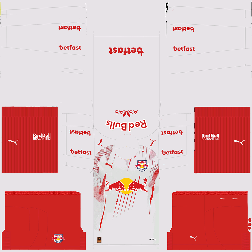 Equipación Local 3D del Bragantino