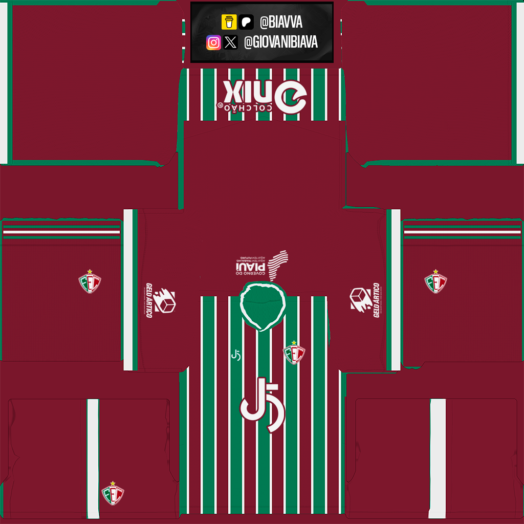 Fluminense (PI) Home 3D kit