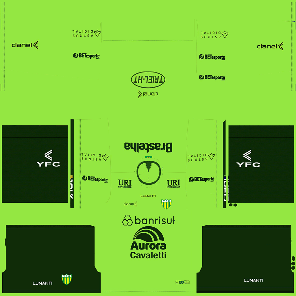 Ypiranga Third GK kit