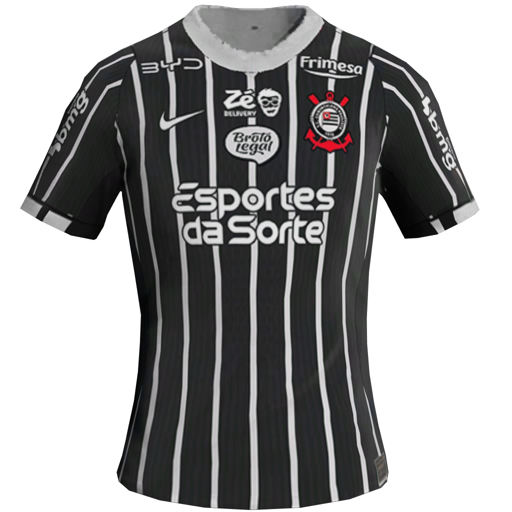 Equipación Visitante 2D del Corinthians