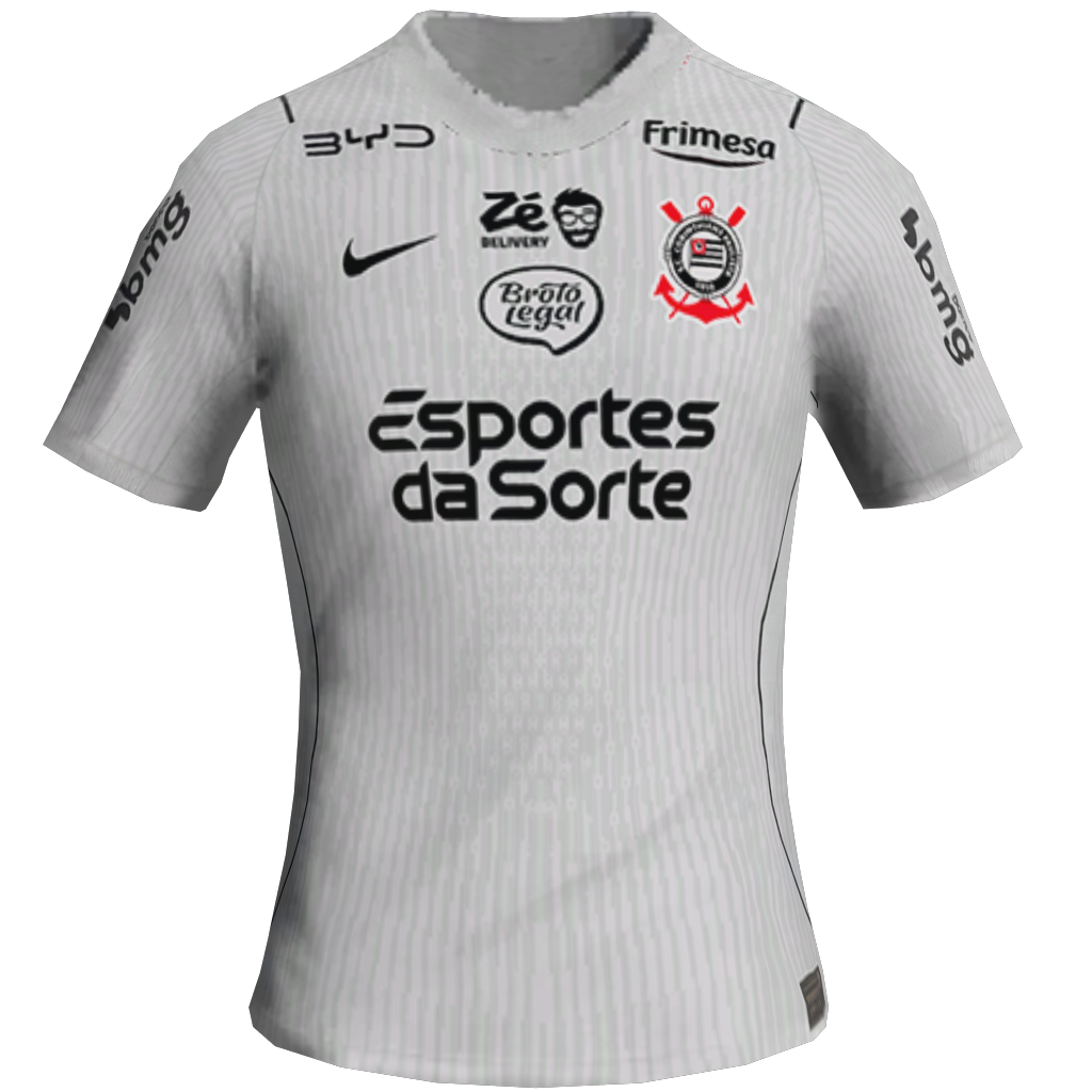 Equipación Local 2D del Corinthians