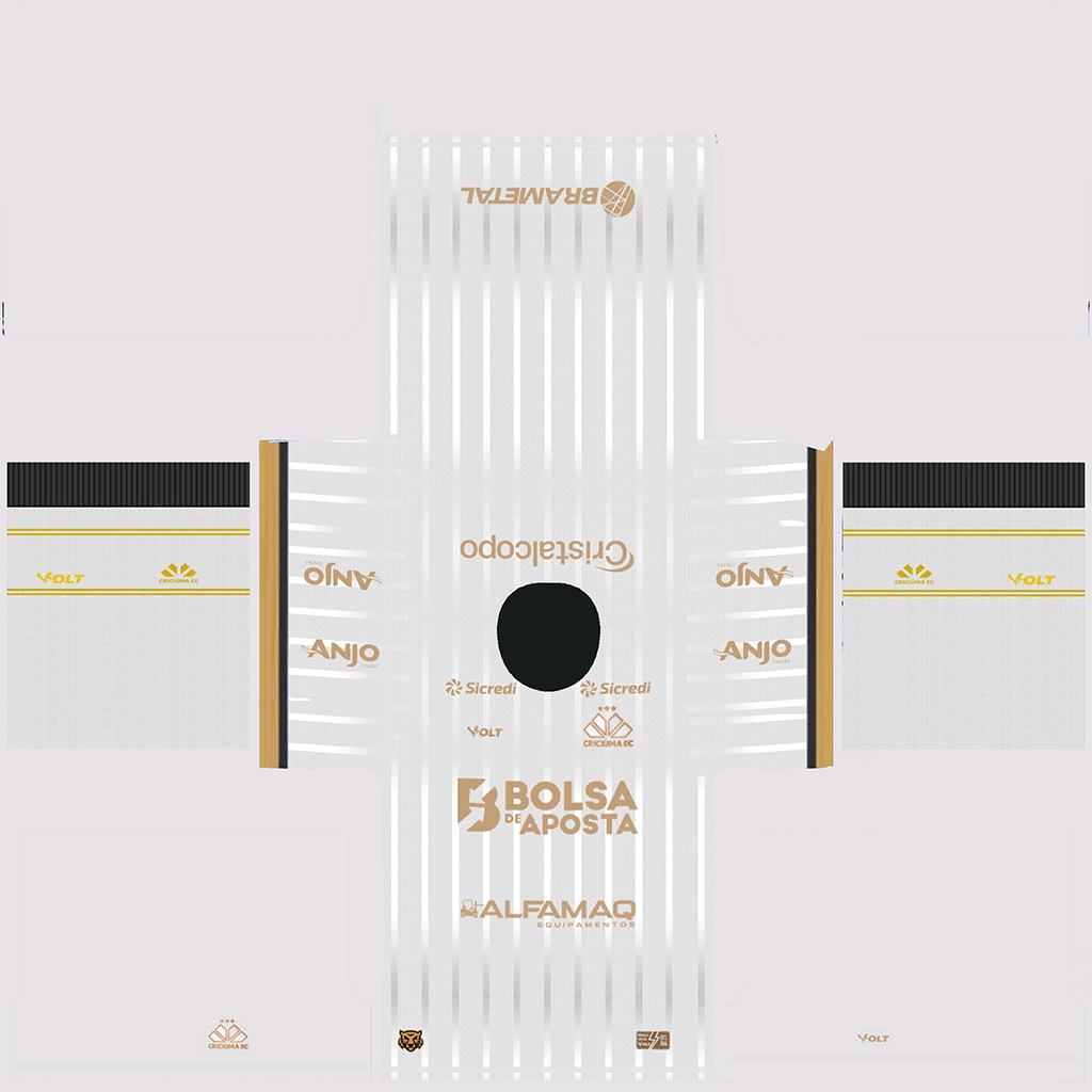Criciúma Deplasman 3D forması