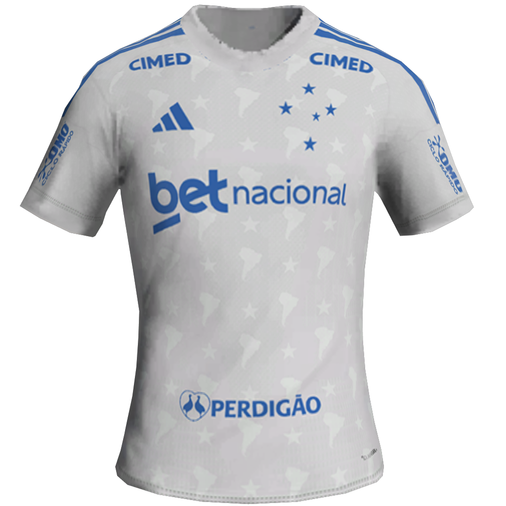 Equipación Visitante 2D del Cruzeiro