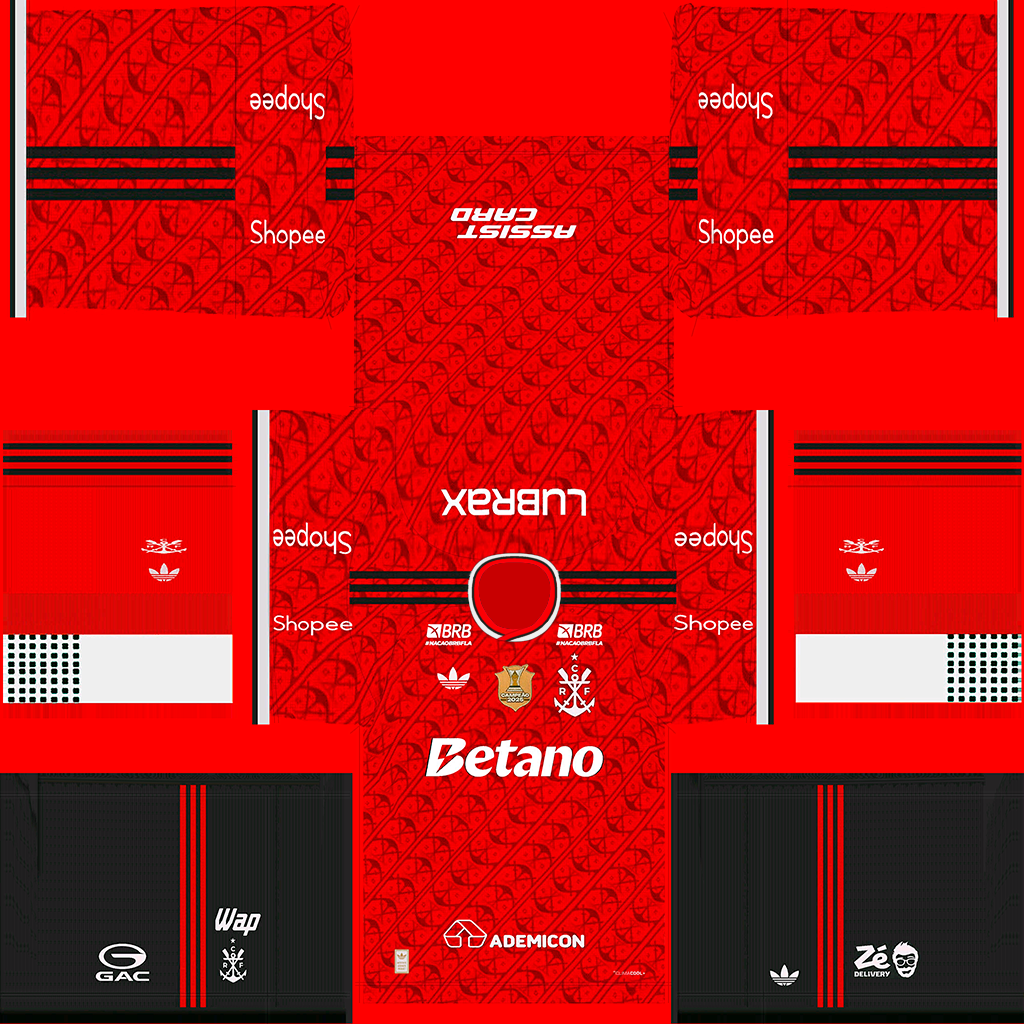 Flamengo Üçüncü 3D forması