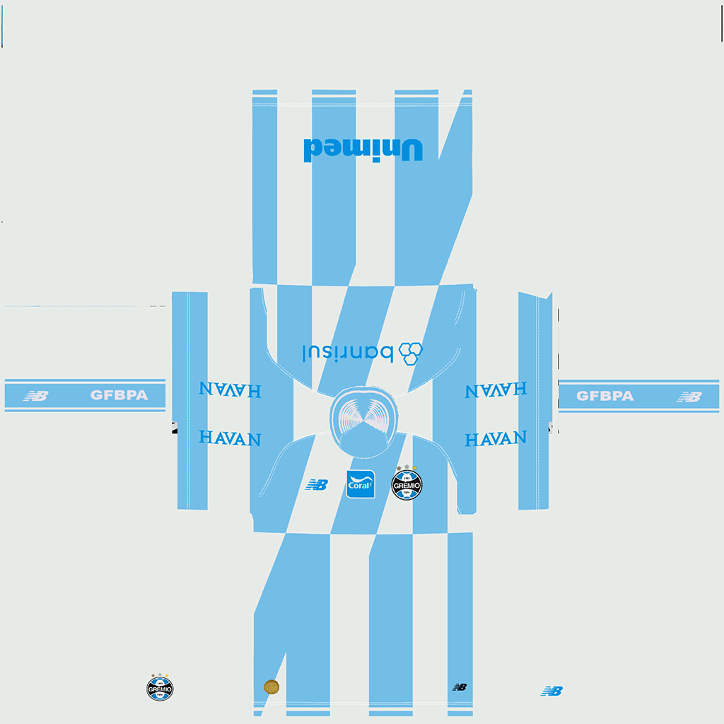 Uniforme Reserva 3D do Grêmio