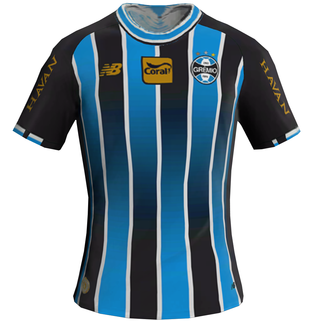 Uniforme Principal 2D do Grêmio