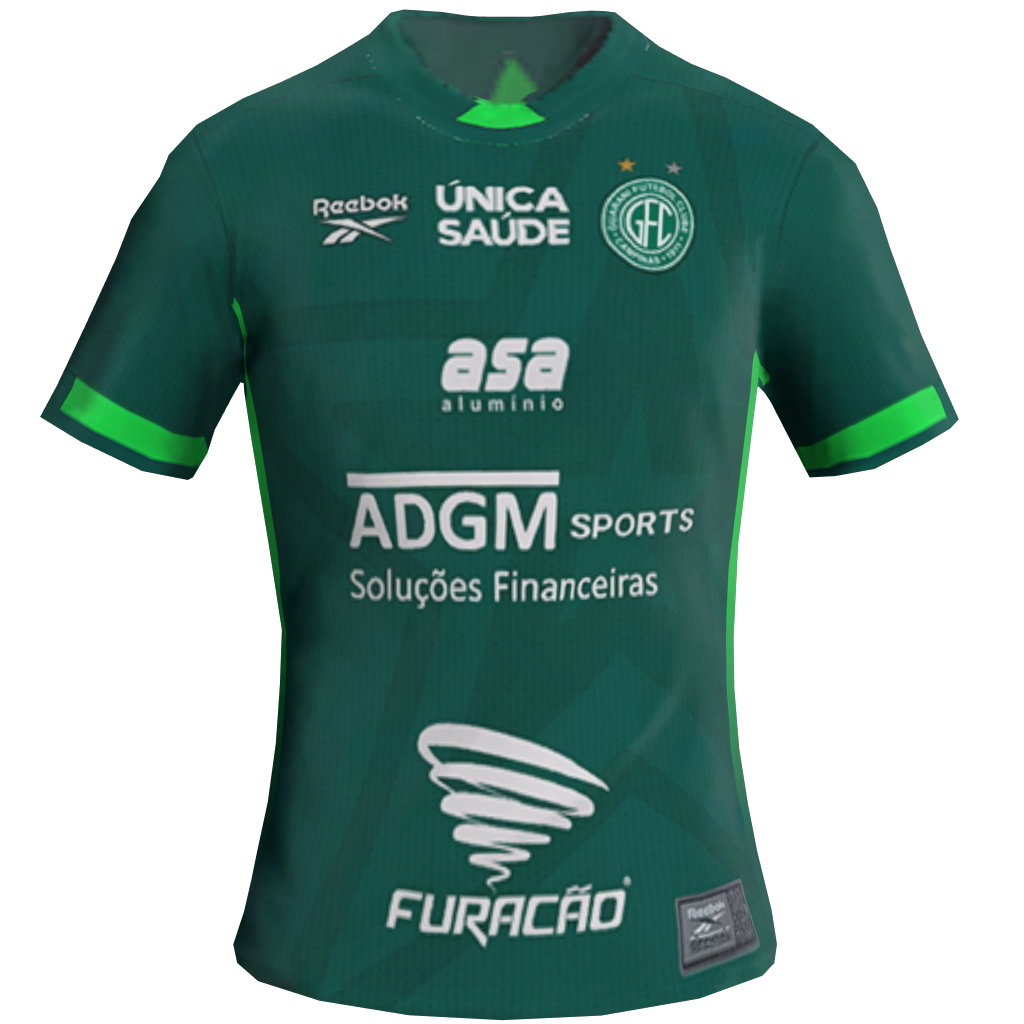 Equipación Local 2D del Guarani FC