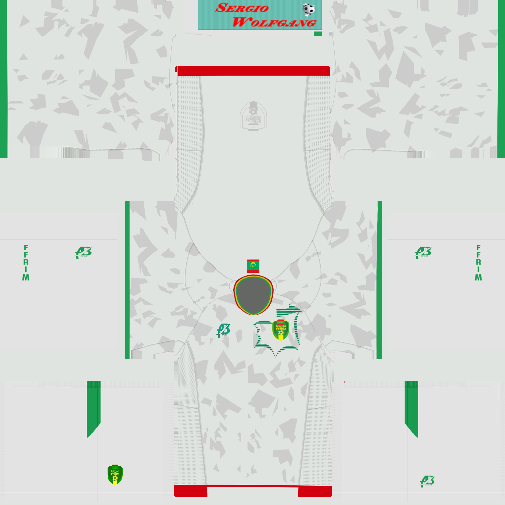 Mauritania Away 3D kit