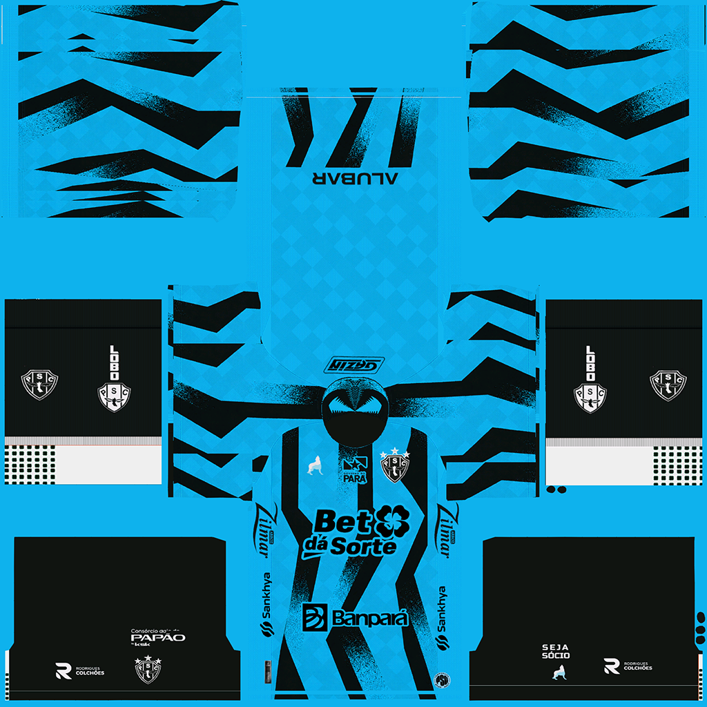 Equipación Tercera 3D del Paysandu