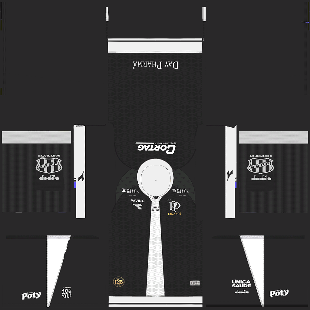 Maillot Troisième 3D Ponte Preta