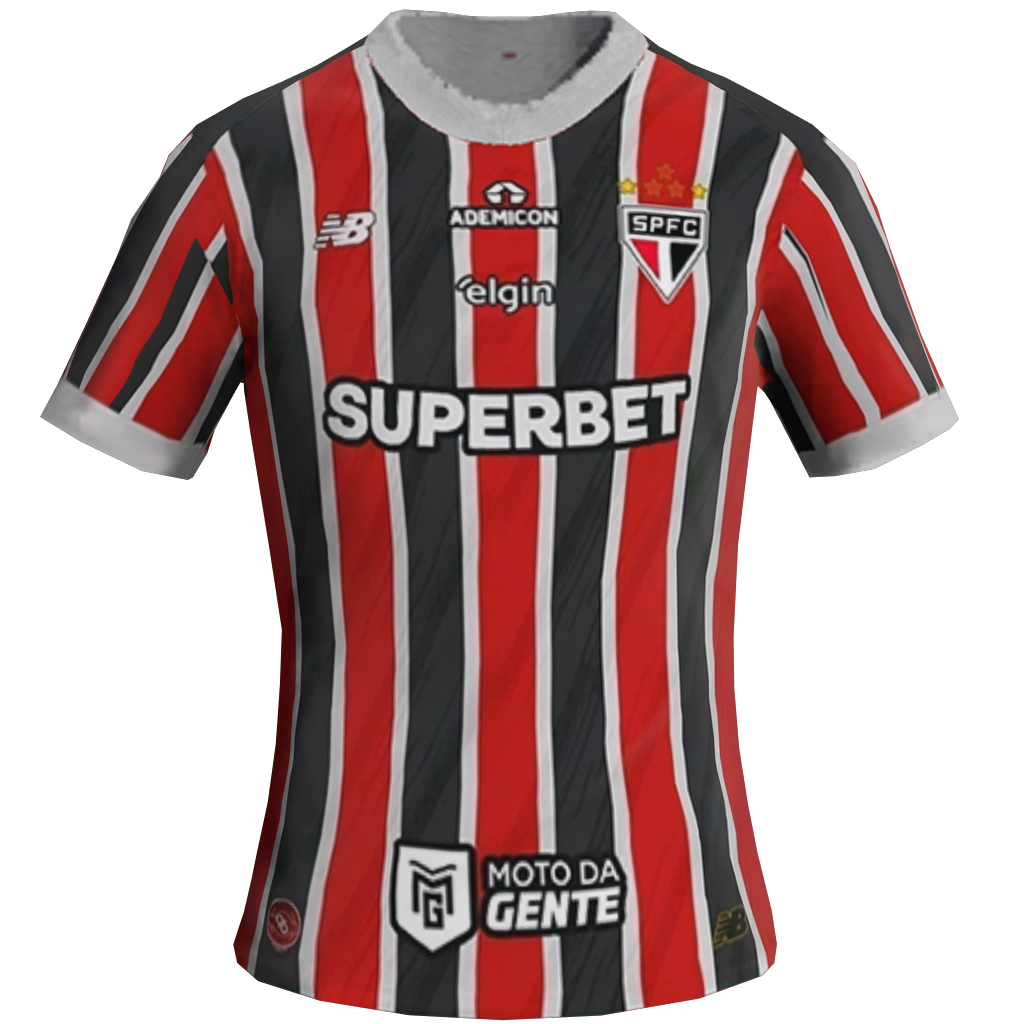 Equipación Visitante 2D del São Paulo