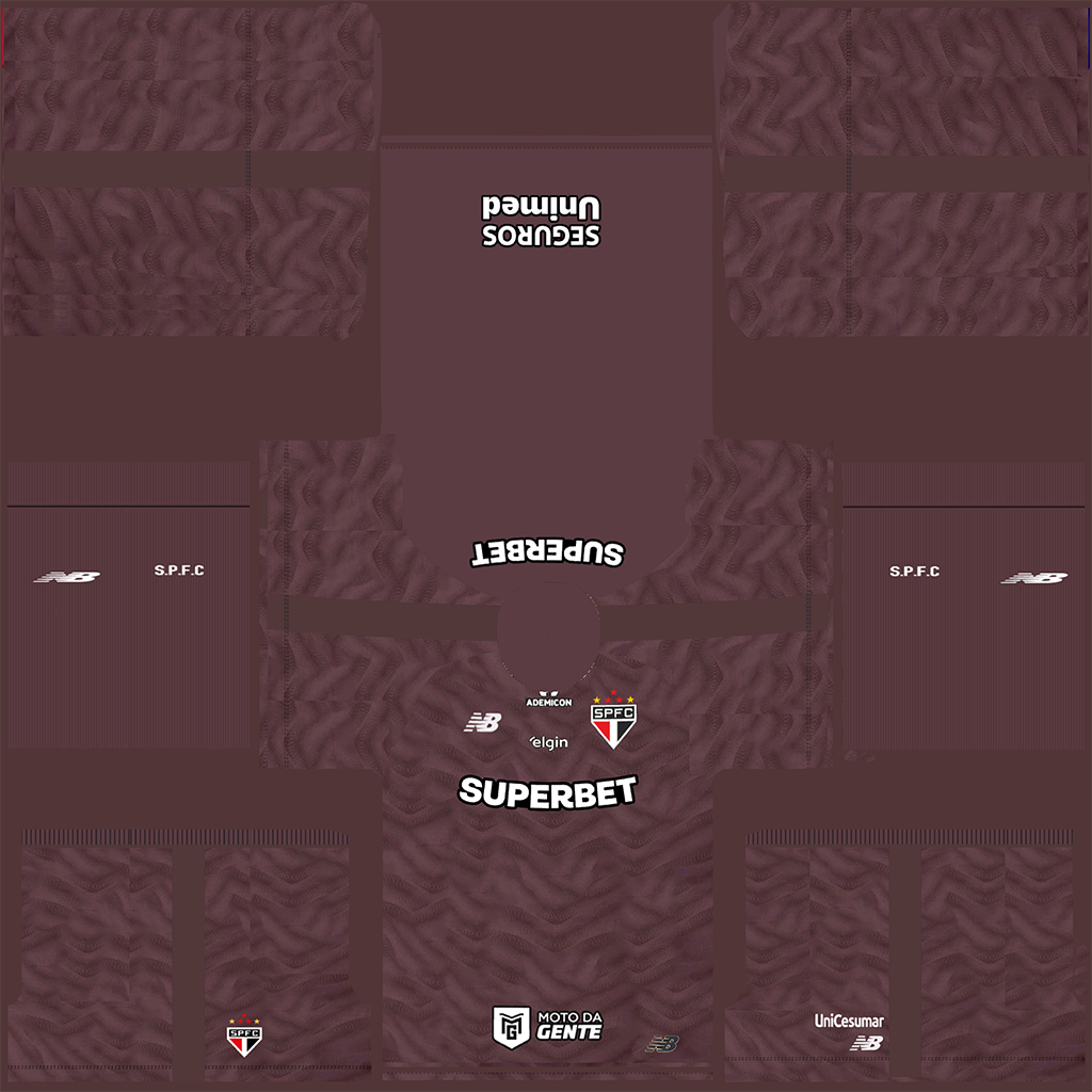 Equipación Local Portero del São Paulo