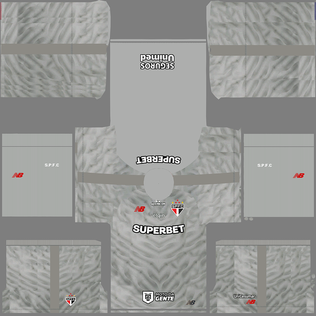 Equipación Tercera Portero del São Paulo