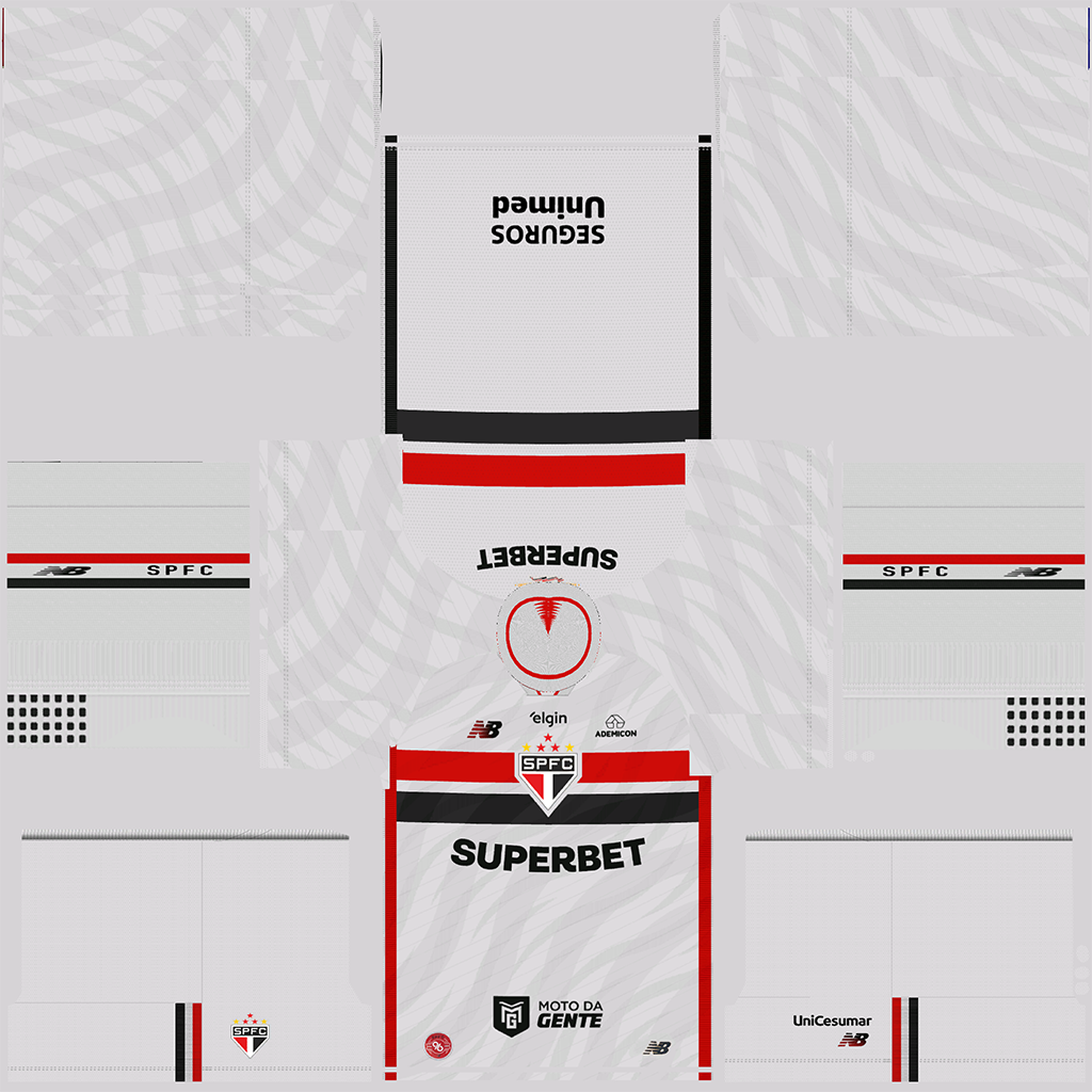 Equipación Local 3D del São Paulo
