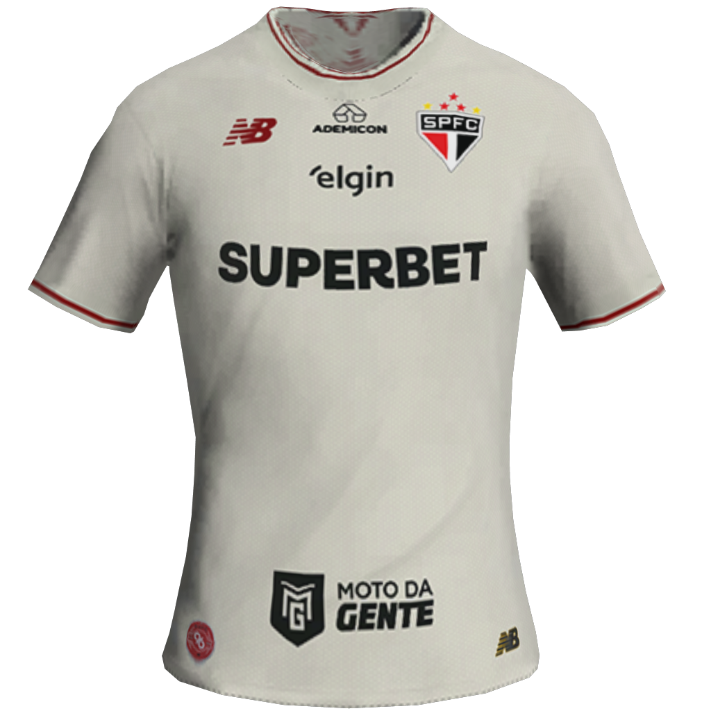 Equipación Tercera 2D del São Paulo