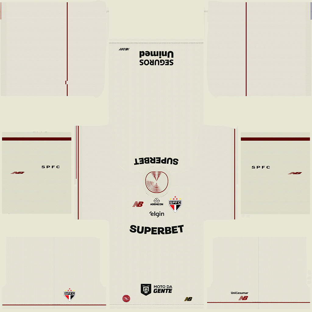Equipación Tercera 3D del São Paulo
