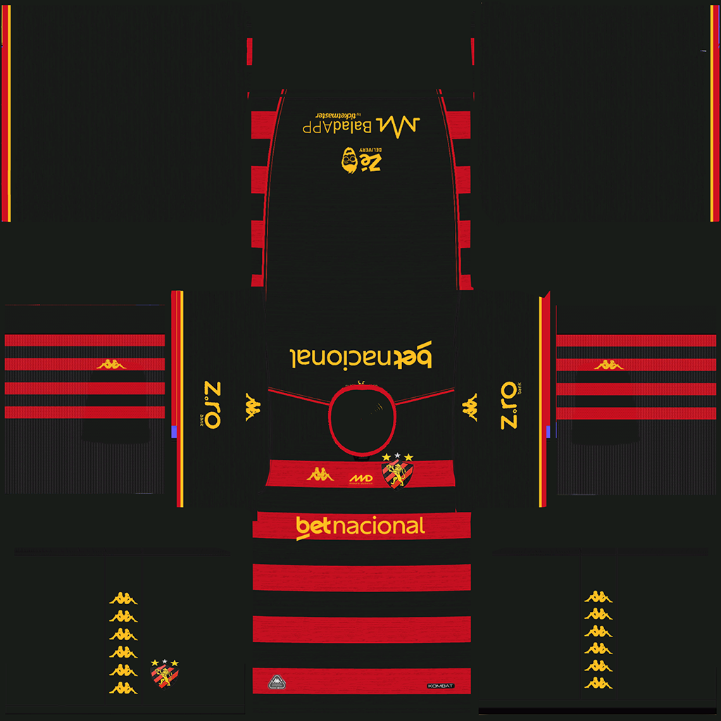 Sport Recife İç Saha 3D forması