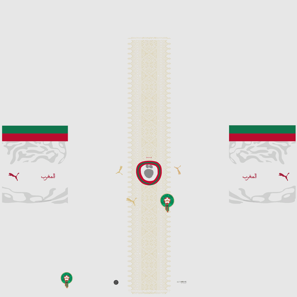 Morocco Away 3D kit