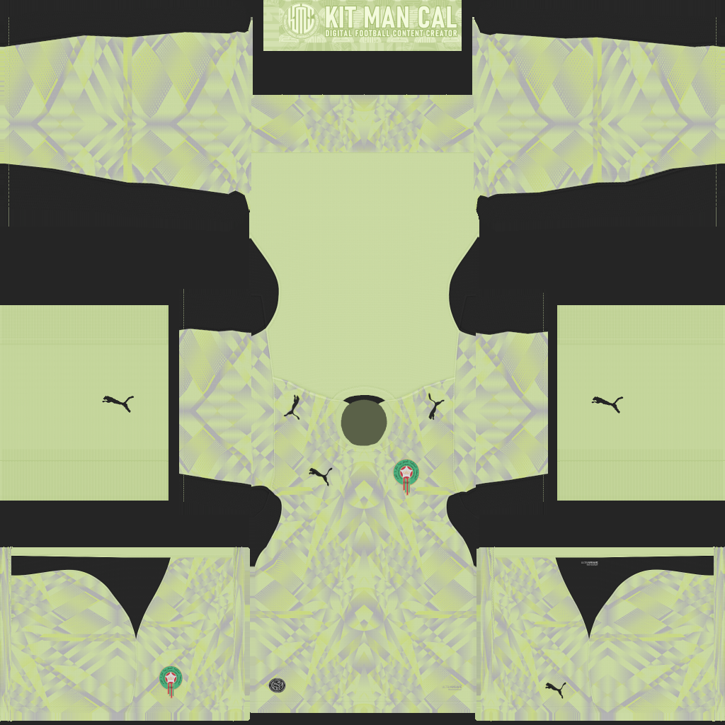 Morocco Third GK kit