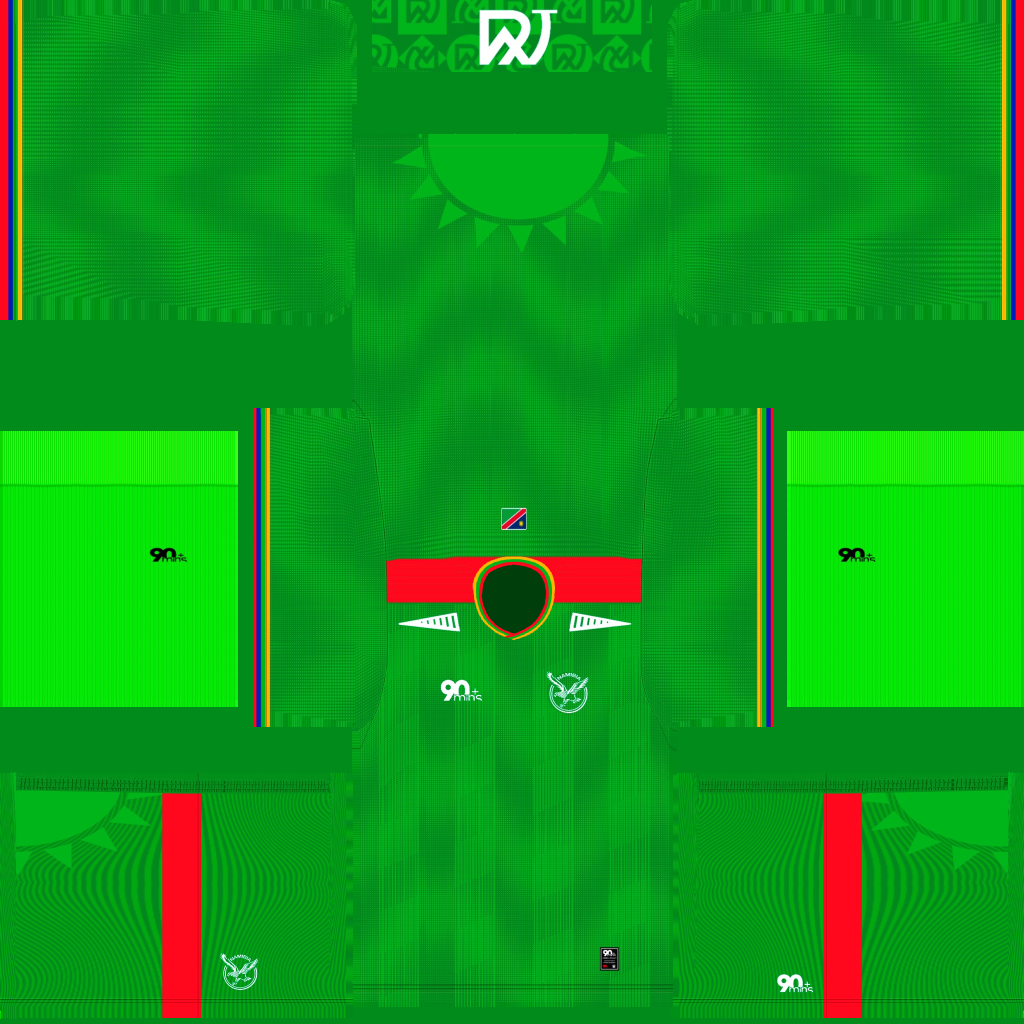 Namibia Third 3D kit