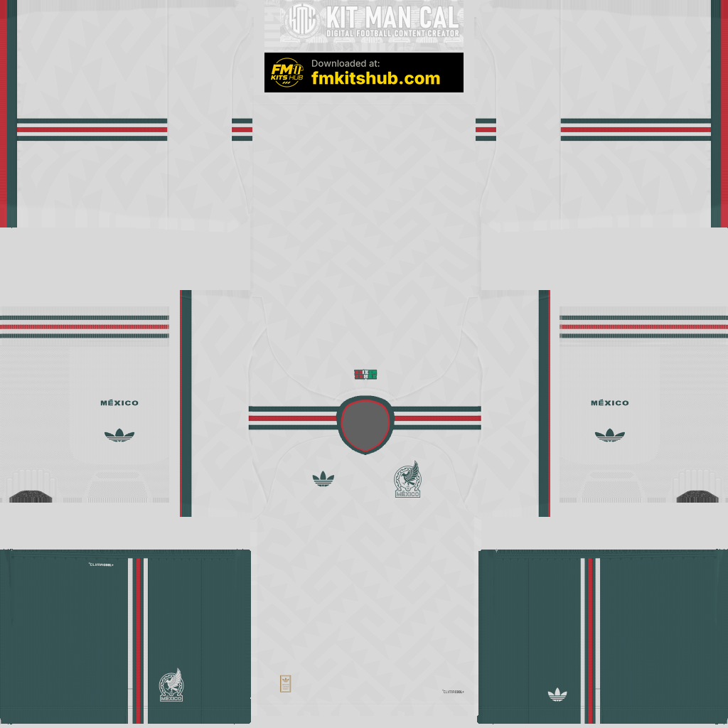 Mexico Away 3D kit
