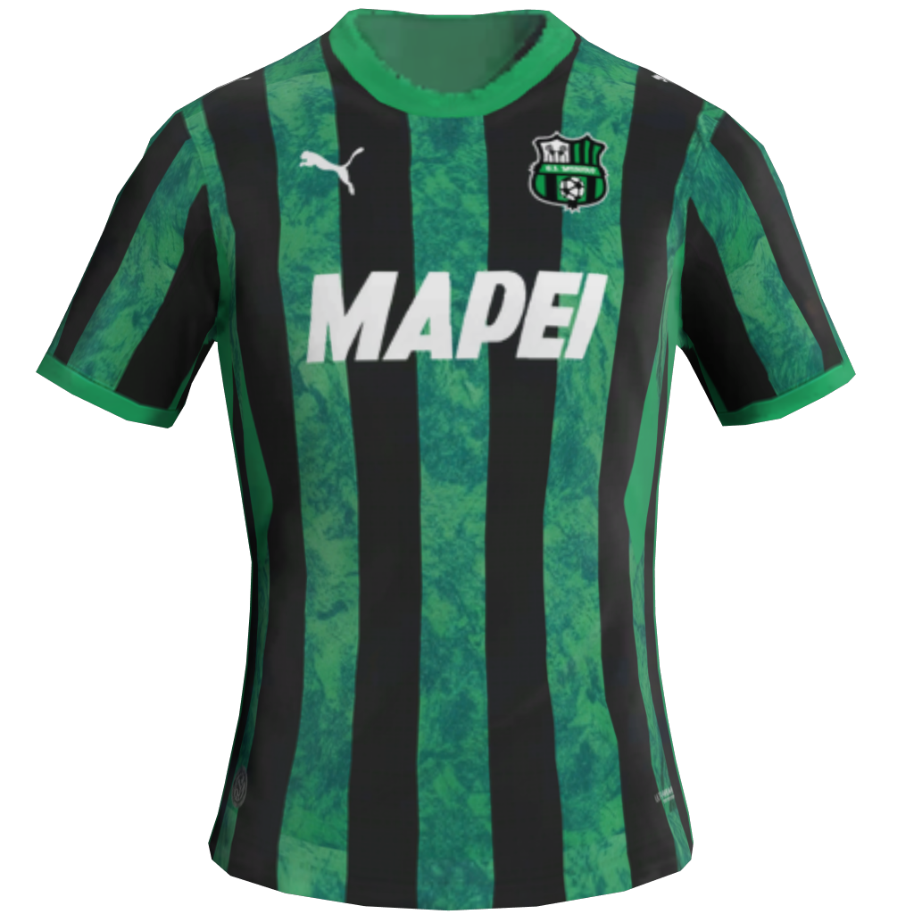 Sassuolo İç Saha 2D forması