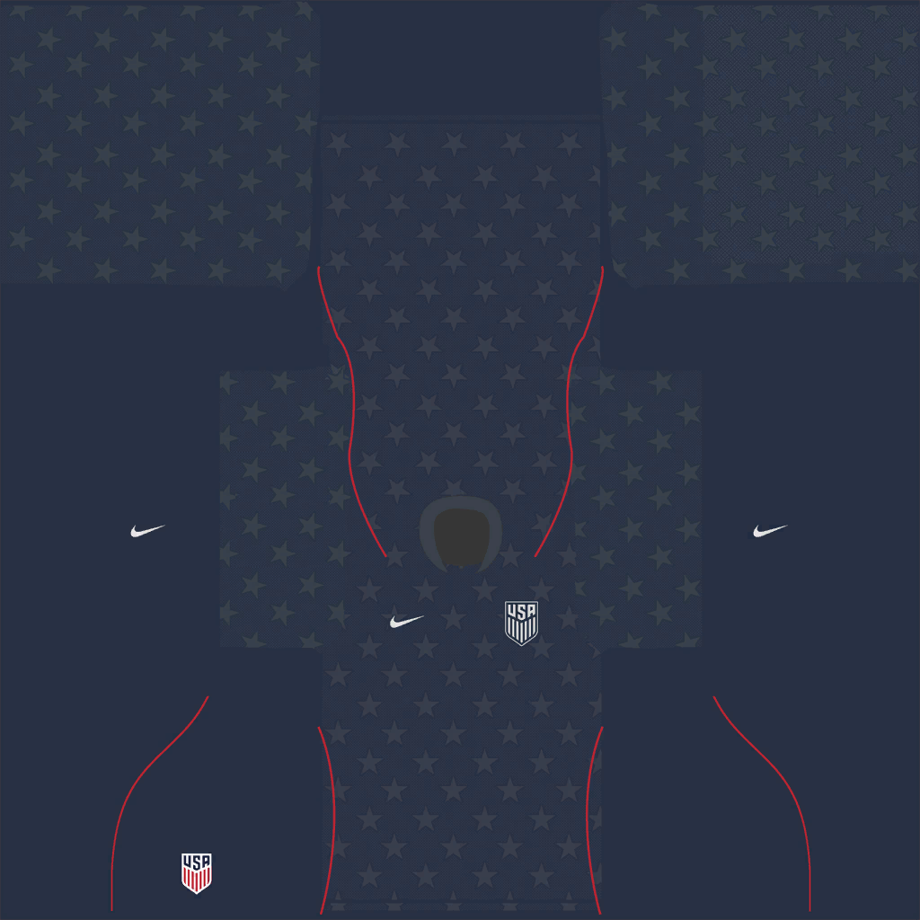 United States Away 3D kit