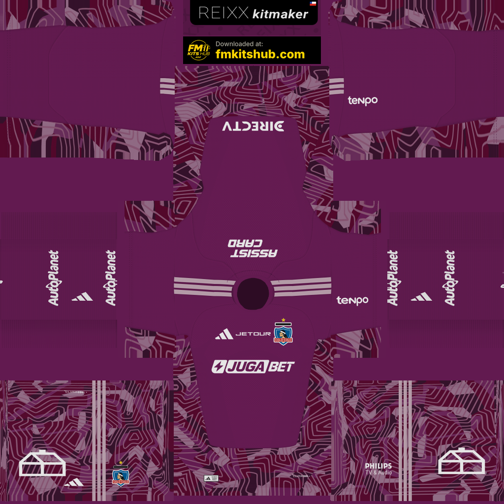 Equipación Visitante Portero del Colo-Colo