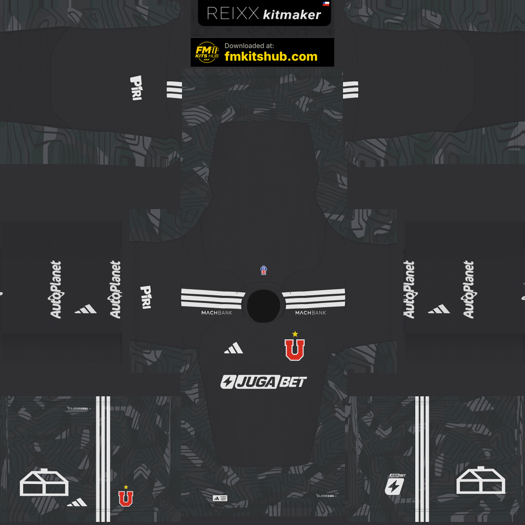 Universidad de Chile Home GK kit