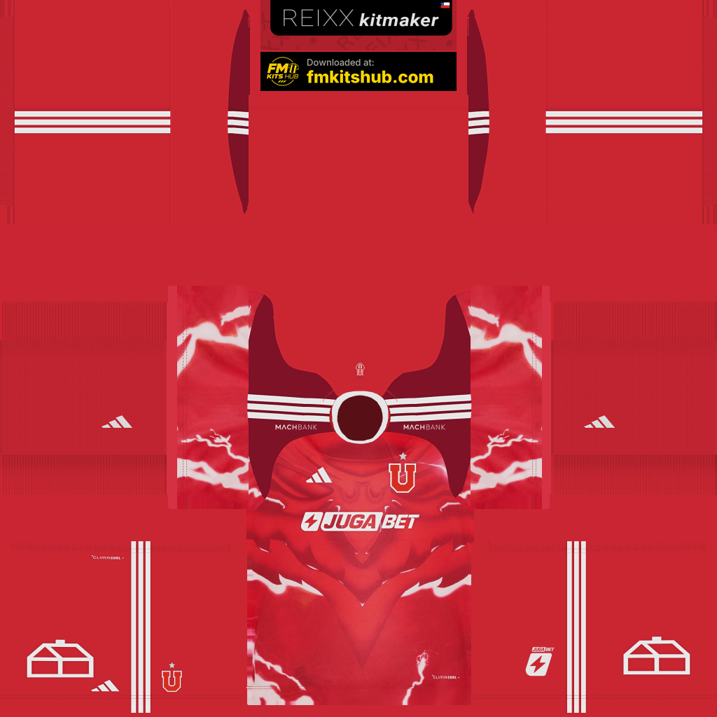 Universidad de Chile Third 3D kit