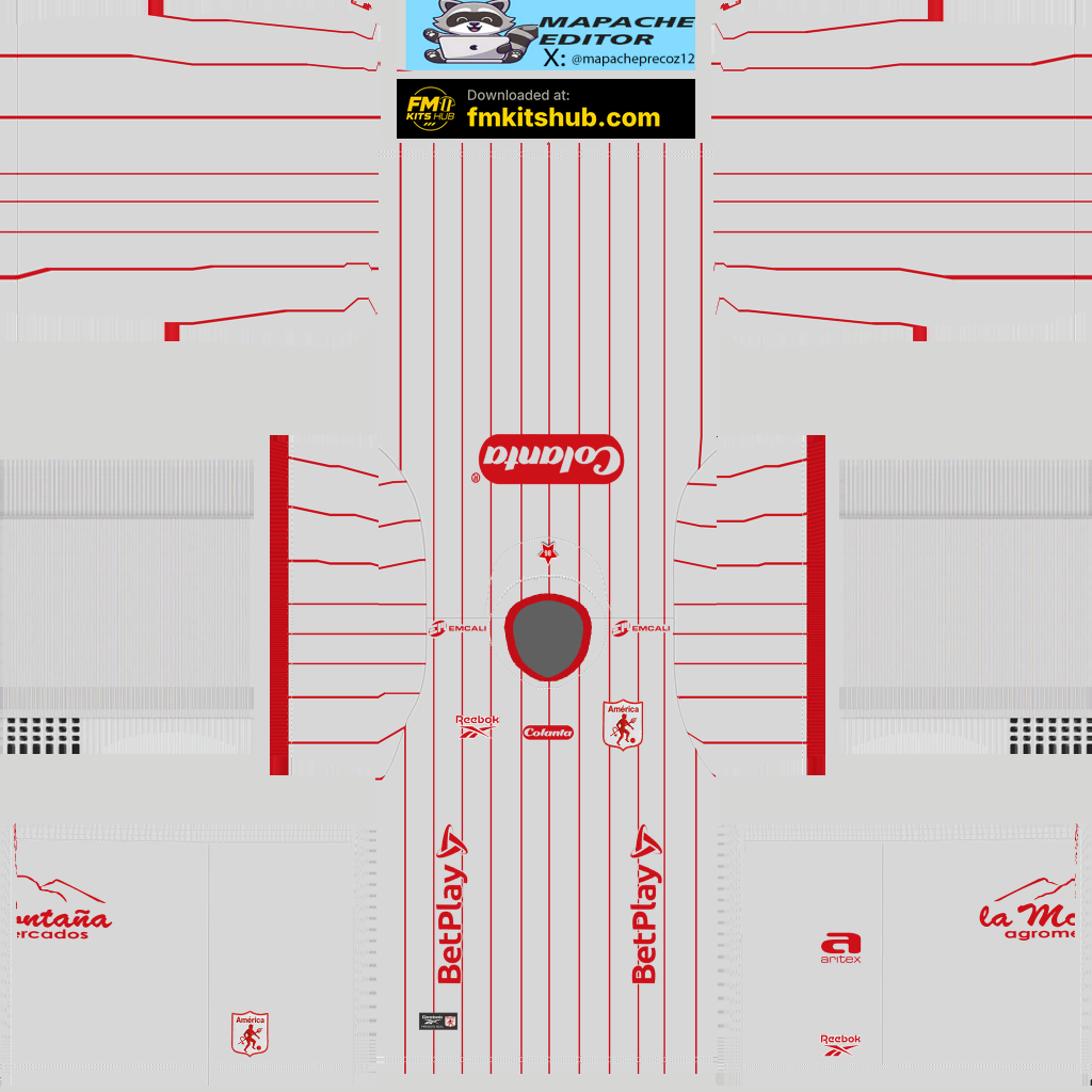 Divisa Trasferta 3D del América de Cali