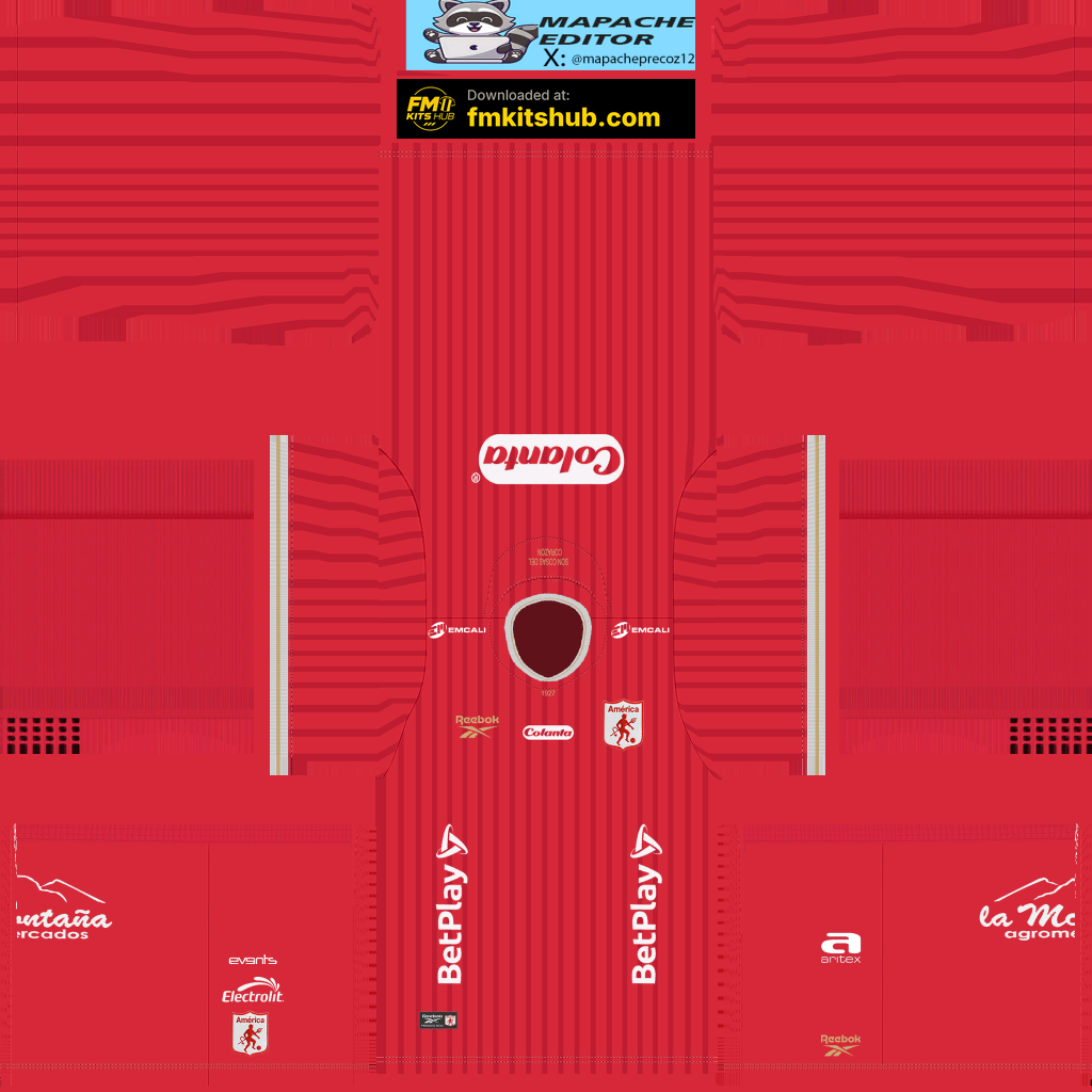 Divisa Casa 3D del América de Cali