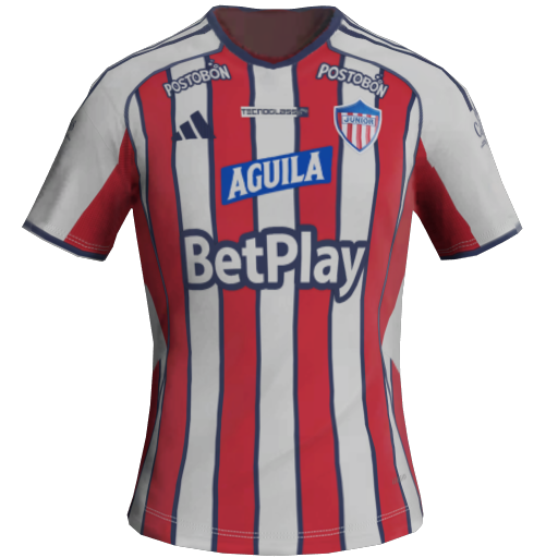 Junior FC Home 2D kit