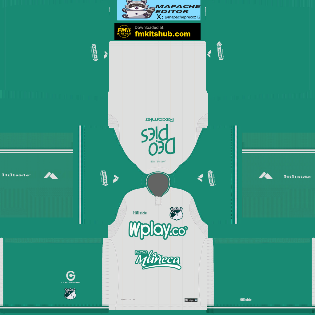 Deportivo Cali Away 3D kit