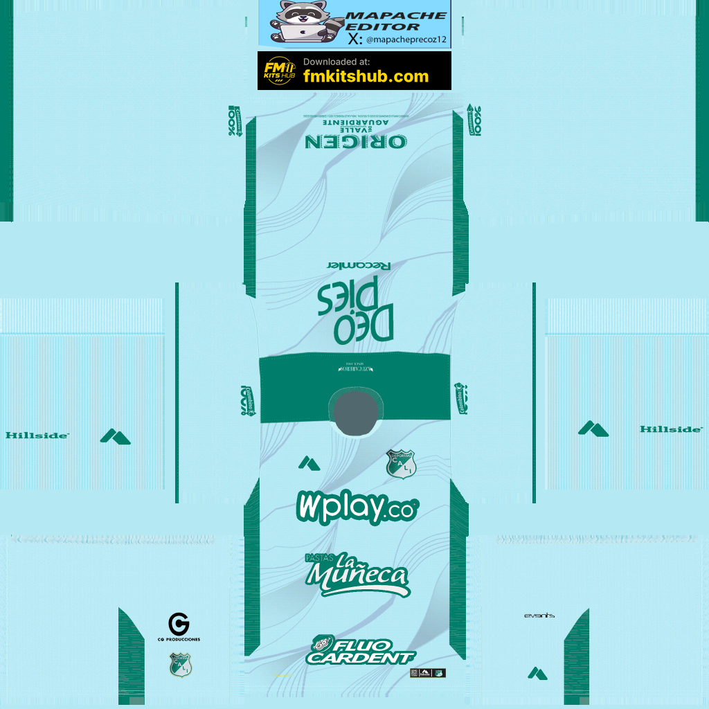 Deportivo Cali Away GK kit