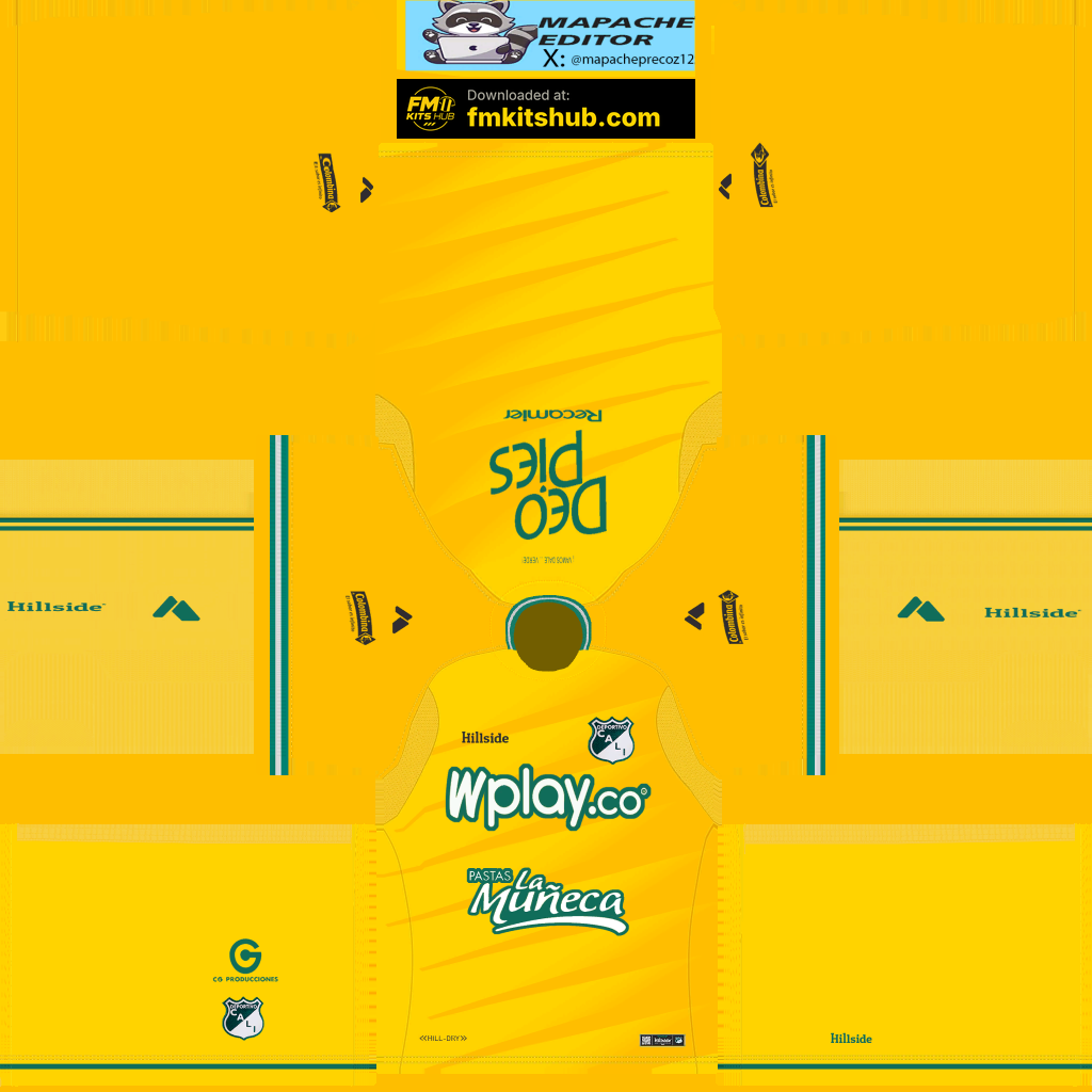 Deportivo Cali Home GK kit