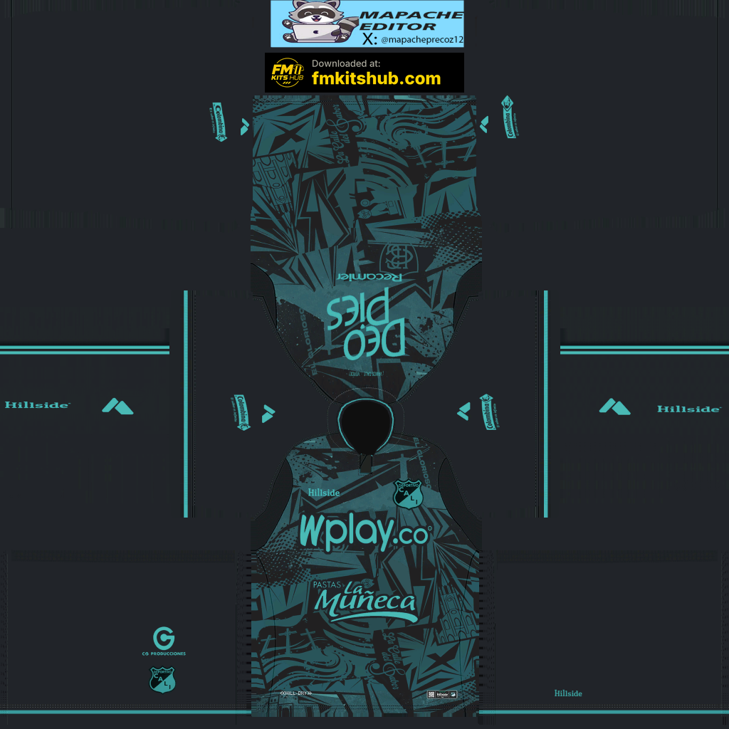 Deportivo Cali Third 3D kit