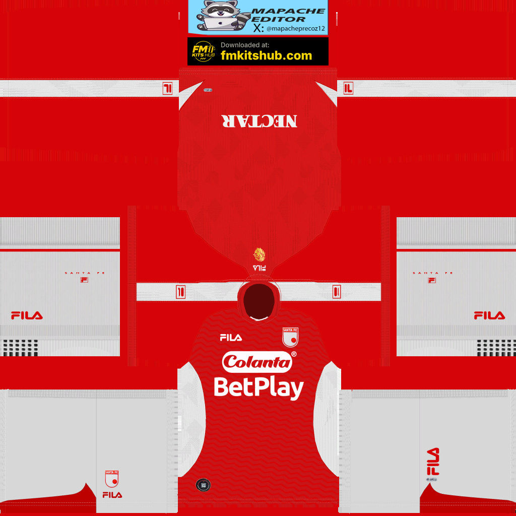 Independiente Santa Fe Home 3D kit